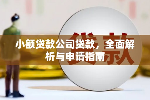 高要小额贷款公司贷款，全面解析与申请指南