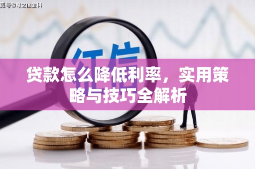 芎林贷款怎么降低利率，实用策略与技巧全解析