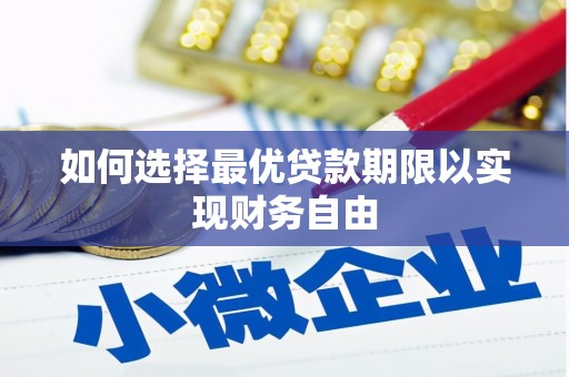 湖里如何选择最优贷款期限以实现财务自由