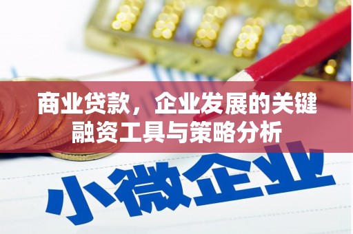 长安商业贷款，企业发展的关键融资工具与策略分析