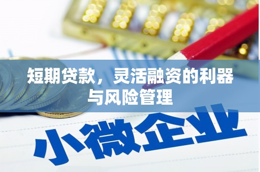 商都短期贷款，灵活融资的利器与风险管理