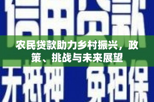 汇川农民贷款助力乡村振兴，政策、挑战与未来展望