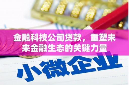 兴安盟金融科技公司贷款，重塑未来金融生态的关键力量