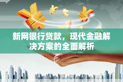 通山新网银行贷款，现代金融解决方案的全面解析