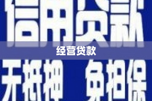 阿莲经营贷款