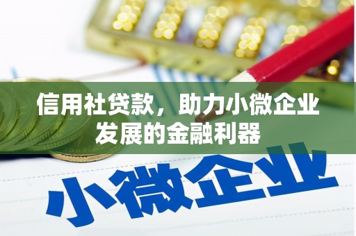 佳木斯信用社贷款，助力小微企业发展的金融利器