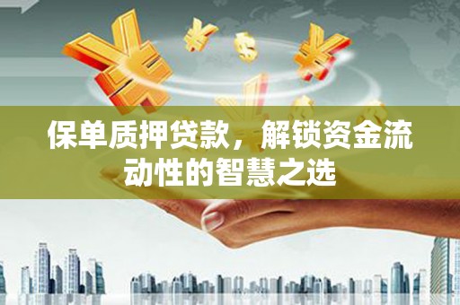 纳雍保单质押贷款，解锁资金流动性的智慧之选